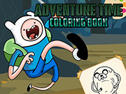 Play Adventure Time Coloring Book