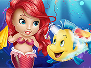 Play Baby Ariel Fish