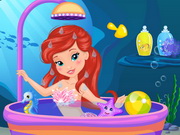 Play Baby Ariel Shower Fun