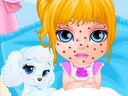 Play Baby Barbie Chickenpox Attack