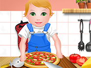 赤ちゃんジュリエット料理ピザ