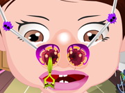 Play Baby Sophie Nose Doctor