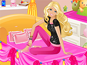 Play Barbie bedroom decor