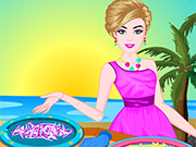 Play Barbie Cooking Sunrise Pizza