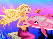 Play Barbie Dolphin Treatment