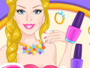 Play Barbie Easter Nails Designer