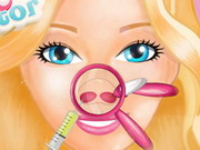 Play Barbie Nose Doctor