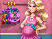 Play Barbie Pregnant Tanning Solarium