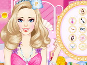 Play Barbie's Glitter Makeup