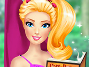 Play Barbie's Perfect Reading Corner