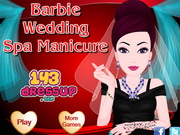 Play Barbie Wedding Spa Manicure