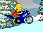 Play Bart Snow Ride
