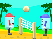 Play Beach Volleyball
