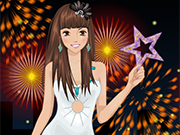 Play Blissful New Year Dressup