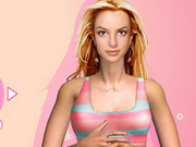 Play Britney Spears in 3D Dressup