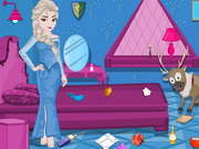 Play Clean A House With Frozen Elsa