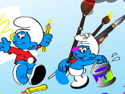 Play Color The Smurfs