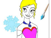 Play Coloring Anna Frozen