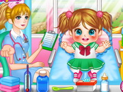 Play Cute Baby Cold Doctor