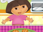 Play Dora Cooking Crackers
