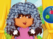Play Dora First School Day Haircuts