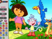 Play Dora Hidden Numbers