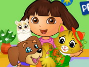 Play Dora Pets Care
