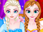 Play Elsa And Anna Double Date