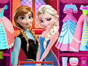 Play Elsa and Anna Prom Prep