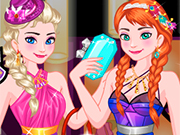 Play Elsa And Anna Sisters Night Out