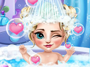 Play Elsa Baby Bath