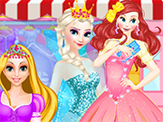 Play Elsa cloths shop