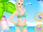 Play Elsa's Beach Day
