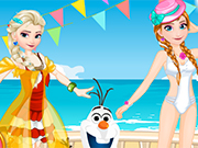 Play Elsa vs Anna Bikini Contest