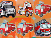 Play Emergency Trucks Match 3