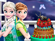Play Frozen And Monster High Cake Decor