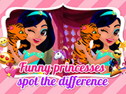 Play Funny Princesses Spot the Difference
