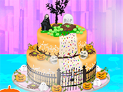 Play Halloween Special Cake Cooking