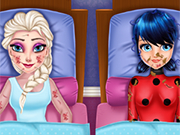 Play Ladybug And Elsa's First Aid
