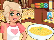 Play Mia Cooking Mac and Cheese