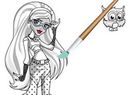 Play Monster High Coloring Game