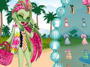 Play Monster High Swim Class Venus Dress Up