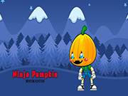 Play Ninja Pumpkin Winter Edition