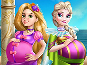 Play Palace Princesses Pregnant BFFs