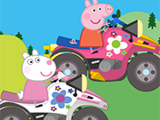 Play Peppa Pig Racing Battle