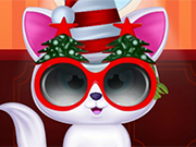 Play Pet Cat Christmas Makeover