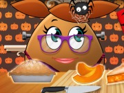 Play Pou Girl Pumpkin Pie