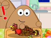 Play Pou Thanksgiving Day Slacking