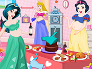 Play Pregnant Princess Party Clean Up