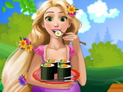 Play Pregnant Rapunzel Sushi Cravings